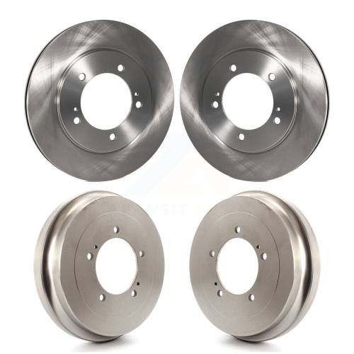 Front Rear Disc Brake Rotors Drums Kit For Suzuki XL-7 Grand Vitara K8-102044