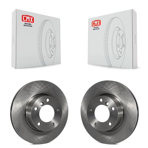 CMX  Front Disc Brake Rotors Pair for Bmw 128I 328I 323I 328Xi 325I 325Xi K8-100429