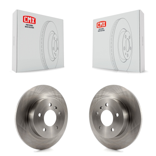 Rear Disc Brake Rotors Pair For 2006-2011 Buick Lucerne Cadillac DTS K8-100595