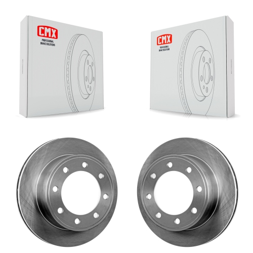 CMX  Rear Brake Rotors Pair for Ford E-350 Super Duty E-250 Econoline Club Wagon E-150 E-450 K8-100636