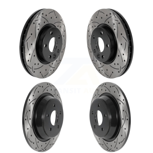 Disques de frein à disque à fente avec revêtement arrière pour Land Rover Range Evoque KD-100492 2012-2015