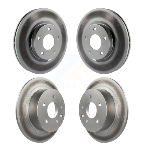 Front Rear Coated Disc Brake Rotors Kit For Nissan Altima KG-101191