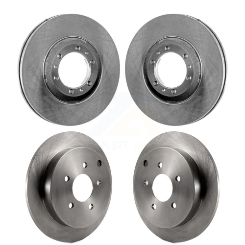 CMX  Front Rear Disc Brake Rotors Kit for 2002-2004 Pontiac Montana Fwd With Rear Brakes K8-100972
