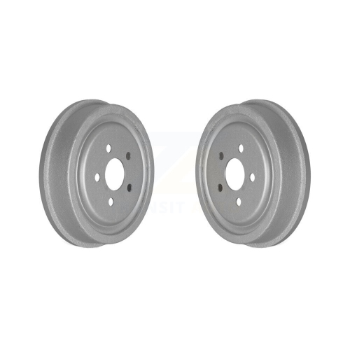 GENIUS  Rear Coated Brake Drums Pair for 2003-2005 Pontiac Sunfire Chevrolet Cavalier Kg-101403