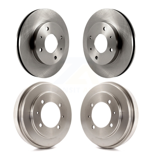 CMX  Front Rear Disc Brake Rotors Drums Kit for Mitsubishi Lancer K8-102022