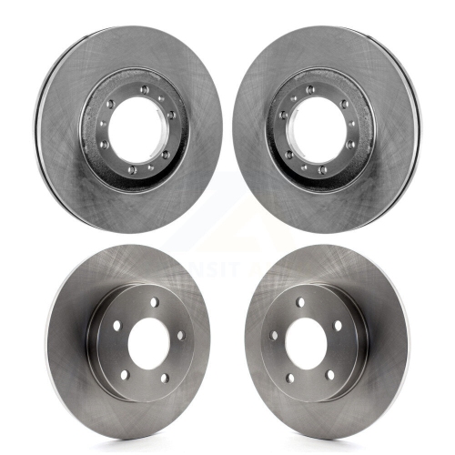 Front Rear Brake Rotors Kit For Cadillac DeVille Eldorado Seville Buick Riviera Oldsmobile K8-100969