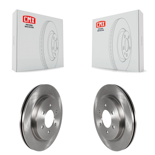 CMX  Rear Disc Brake Rotors Pair for Ford F-150 Expedition Lincoln Navigator K8-101781