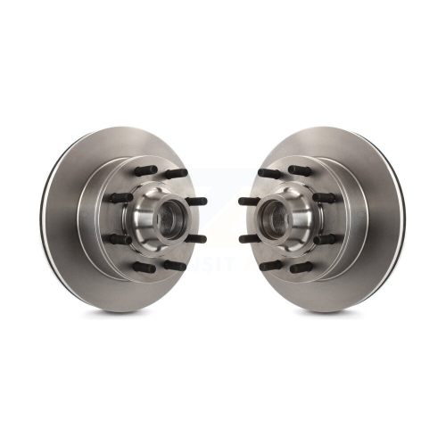 CMX  Front Brake Rotor Pair for Ford F-250 F-350 E-350 Econoline HD Super Duty E-250 Club Wagon K8-100020