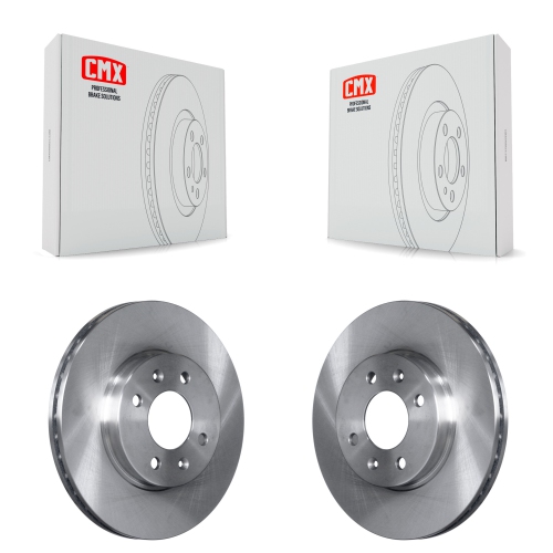 CMX  Front Disc Brake Rotors Pair for Hyundai Accent Kia Rio Rio5 K8-100416