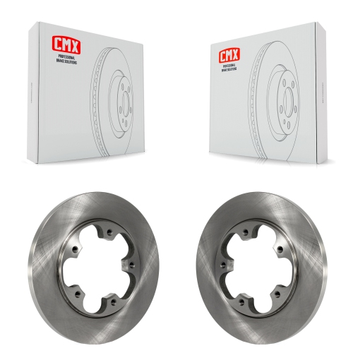 CMX  Rear Brake Rotors Pair for Ford Transit-250 Transit-150 Transit-350 HD With 5 Lug Wheels K8-100677