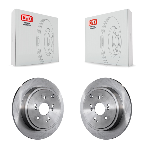 CMX  Rear Disc Brake Rotors Pair for Honda Pilot Acura Mdx K8-100764