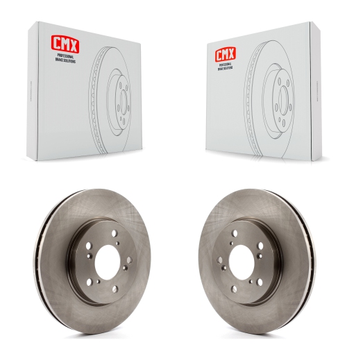 CMX  Front Disc Brake Rotors Pair for 2005-2010 Honda Odyssey K8-100381