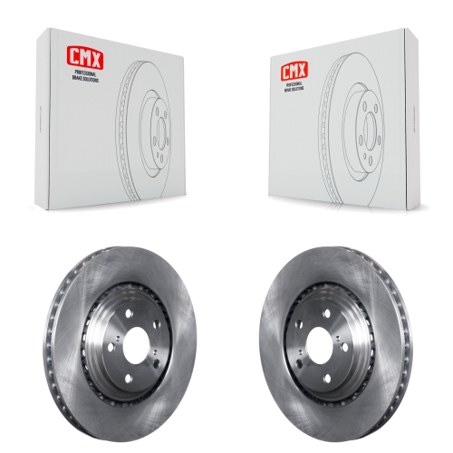 CMX  Front Brake Rotor Pair for Toyota Highlander Sienna Lexus Rx350 Nx300 Nx200T Rx450H Nx300H K8-100468
