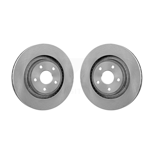 Front Disc Brake Rotors Pair For 2006-2010 Jeep Grand Cherokee SRT8 K8-100235