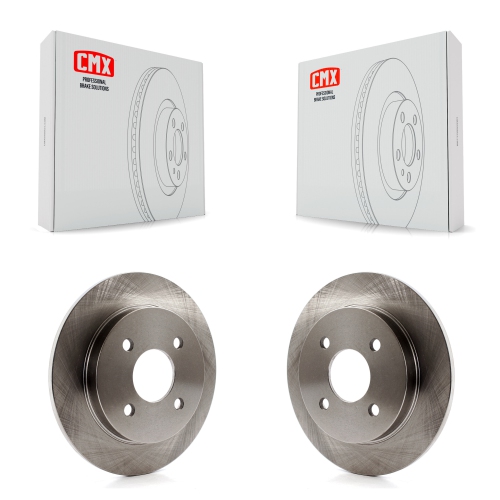 CMX  Rear Disc Brake Rotors Pair for Ford Focus Fiesta K8-100643