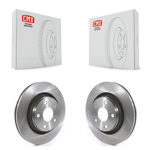 CMX  Front Disc Brake Rotors Pair for Jeep Wrangler Jk With 332MM Diameter Rotor K8-101749