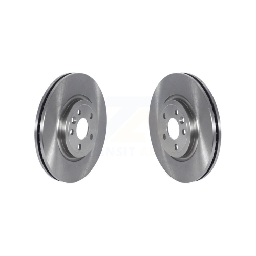 Front Disc Brake Rotors Pair For Jaguar F-Pace Land Rover Range Velar K8-102292