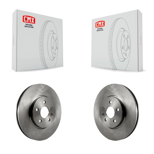 CMX  Front Disc Brake Rotors Pair for Chevrolet Buick Encore Trax Sonic K8-100120