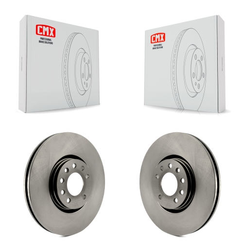 CMX  Front Disc Brake Rotors Pair for Saab 9-3 9-3X With 314MM Diameter Rotor K8-100452