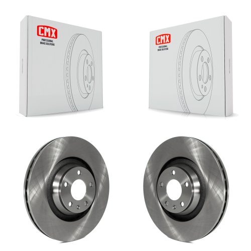 CMX  Front Disc Brake Rotors Pair for Audi A6 Quattro With 347MM Diameter Rotor K8-100432