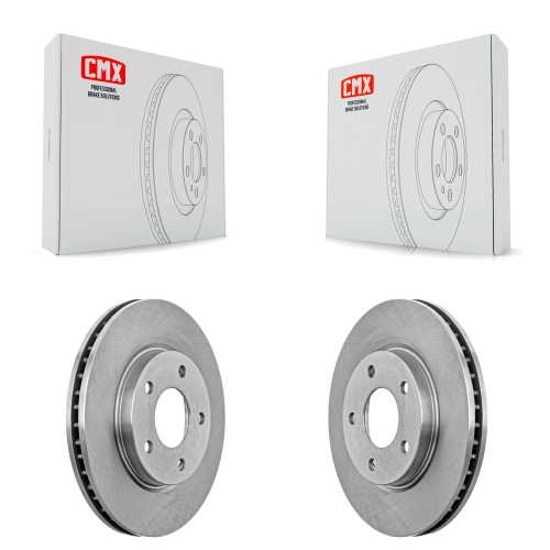 Front Disc Brake Rotors Pair For Mitsubishi Lancer Dodge Caliber K8-100236