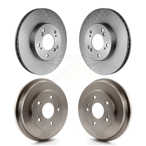 CMX  Front Rear Disc Brake Rotors Drums Kit for 1997-2001 Honda Cr-V K8-102160