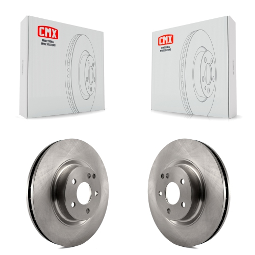 CMX  Front Brake Rotor Pair for Mercedes-Benz Glk350 Glk250 E350 Sl550 Sl500 Cls550 Cls500 E550 K8-100443