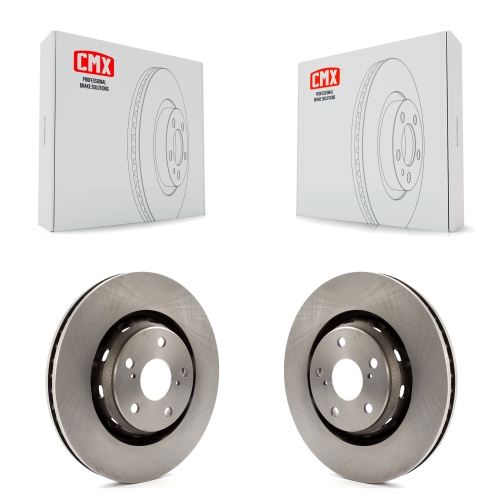 CMX  Front Disc Brake Rotors Pair for 2009-2016 Toyota Venza K8-100490