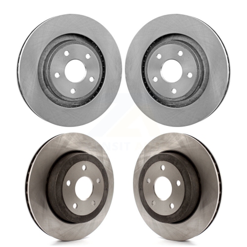 CMX  Front Rear Disc Brake Rotors Kit for 2006-2010 Jeep Grand Cherokee Srt8 K8-101196