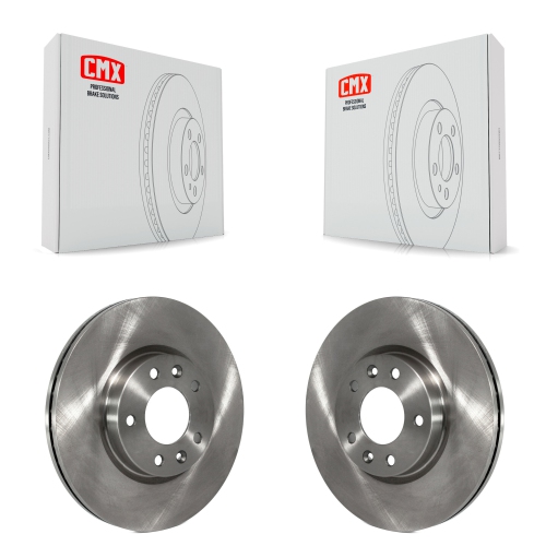 CMX  Front Disc Brake Rotors Pair for Ford Fusion Mazda 6 Lincoln Mkz Zephyr Mercury Milan K8-100173
