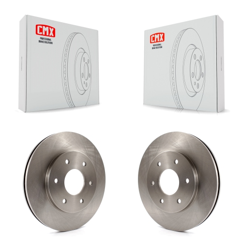 Front Disc Brake Rotors Pair For Nissan TITAN INFINITI QX56