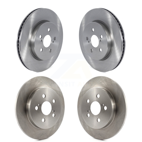 Front Rear Disc Brake Rotors Kit For 2020-2022 Toyota Corolla Prius Prime K8-101738