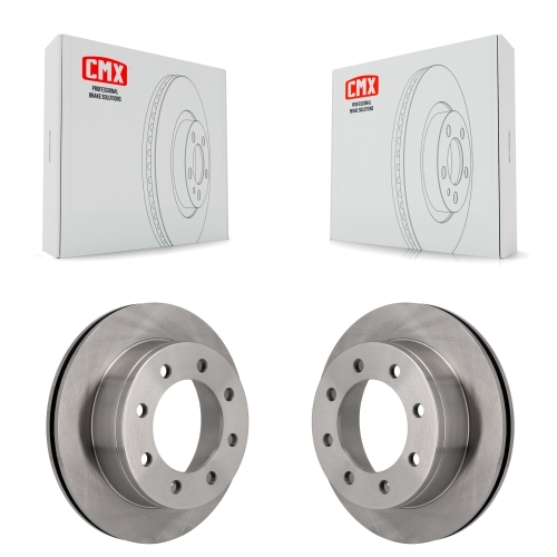 CMX  Rear Brake Rotor Pair for Gmc Chevrolet Sierra 2500 HD Silverado Savana Express 3500 Yukon K8-100572