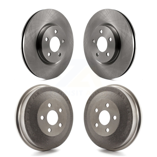 Front Rear Disc Brake Rotors Drums Kit For Chrysler PT Cruiser Naturally Aspirated K8-102016