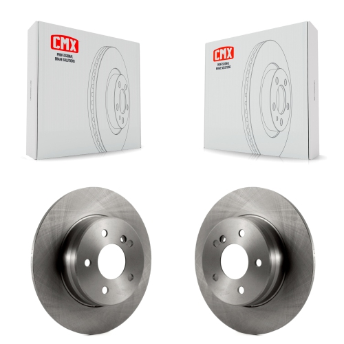 CMX  Rear Brake Rotor Pair for Mercedes-Benz C230 Clk320 Slk350 E320 C280 C240 Clk350 C320 E430 K8-100746
