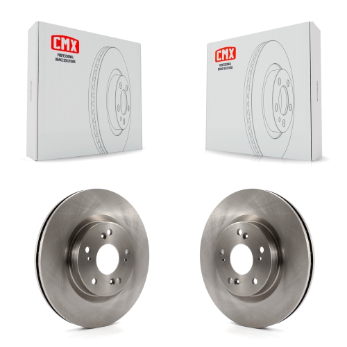 CMX  Front Disc Brake Rotors Pair for 2012-2016 Honda Cr-V Fwd K8-100535
