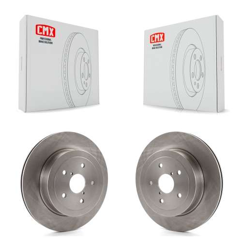 CMX  Rear Disc Brake Rotors Pair for Subaru Impreza K8-100821