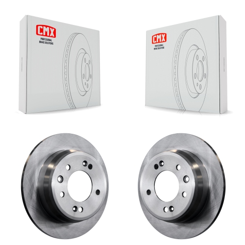 CMX  Rear Disc Brake Rotors Pair for Hyundai Elantra Tucson Kia Sportage K8-100912
