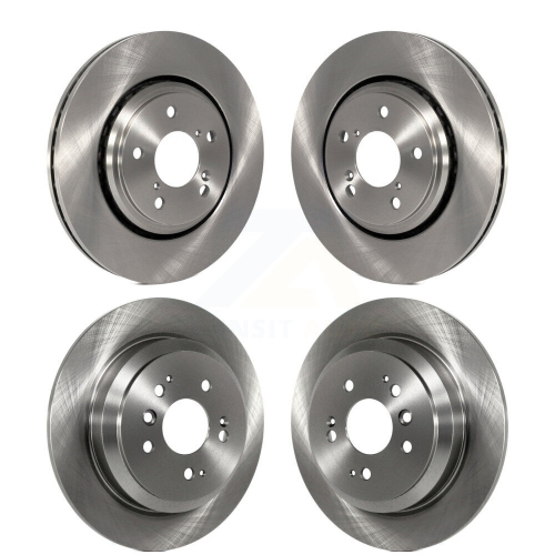 CMX  Front Rear Disc Brake Rotors Kit for Honda Pilot Ridgeline Passport K8-101618