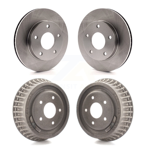CMX  Front Rear Brake Rotors Drum Kit for Chevrolet S10 Gmc Sonoma Blazer Jimmy Typhoon Bravada K8-102183
