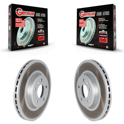 Paire de disques de frein avant recouverts pour Audi A4 Quattro A5 Sportback KG-101608