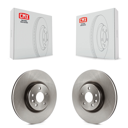 CMX  Front Disc Brake Rotor Pair for Volvo Xc70 S60 V60 S80 V70 With 336MM Diameter K8-100476