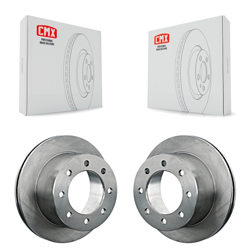 CMX  Rear Brake Rotors Pair for Chevrolet Gmc Express 3500 Savana Sierra Silverado HD Classic K8-100577