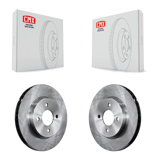 CMX  Front Disc Brake Rotors Pair for Nissan Micra Versa Note K8-100526