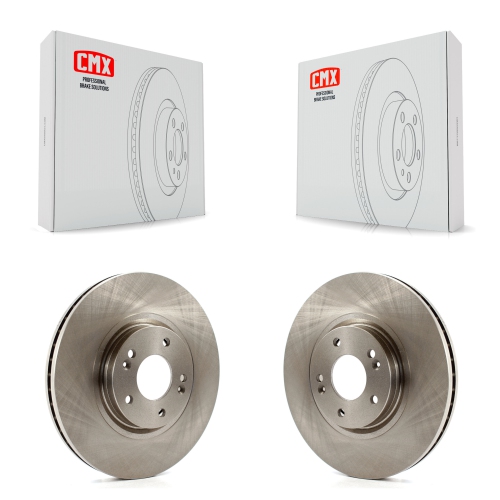 CMX  Front Disc Brake Rotors Pair for 2007-2012 Hyundai Veracruz K8-100467