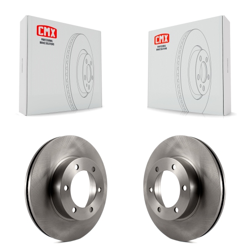 CMX  Front Disc Brake Rotors Pair for Toyota Tundra Sequoia K8-100315