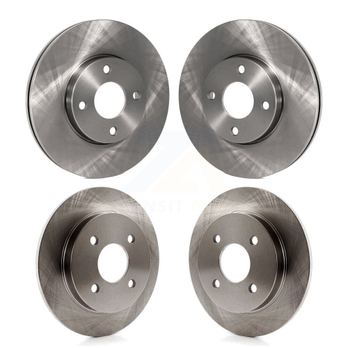 CMX  Front Rear Disc Brake Rotors Kit for 2005-2007 Ford Focus Rear Brakes K8-101120