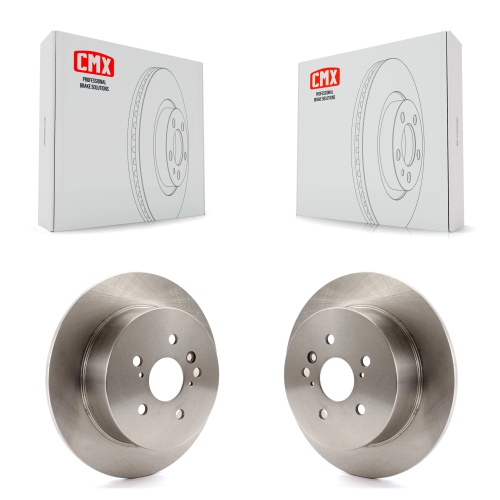 CMX  Rear Disc Brake Rotors Pair for 2008-2013 Toyota Highlander K8-100875