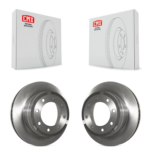 CMX  Rear Disc Brake Rotors Pair for Ford F-350 Super Duty F-250 K8-100674