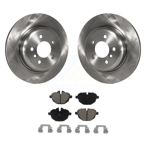 CMX  Rear Disc Brake Rotors And Ceramic Pads Kit for Bmw 535I Xdrive 528I 535D Activehybrid 5 K8C-102063